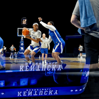 Kentucky basketball practice